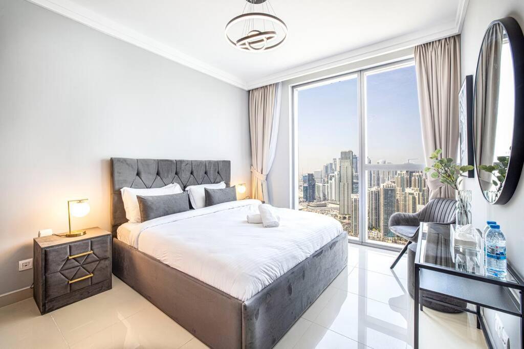 Ferienwohnung Magnificent Brand New Lux 3Br Burj & Fountain View Dubai Exterior foto